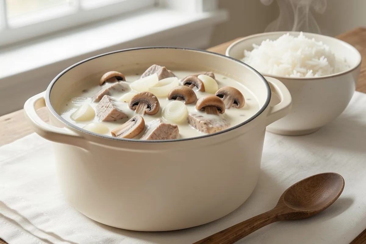Blanquette de veau : la recette traditionnelle bien liée