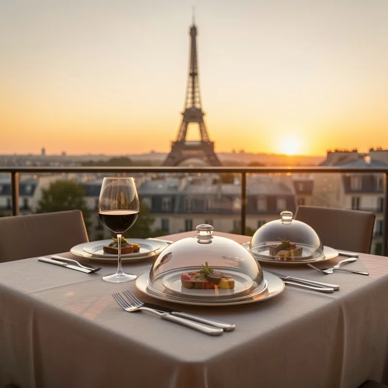 Carte restaurant Tour Eiffel : 15 adresses avec vue, menus et prix (2026)