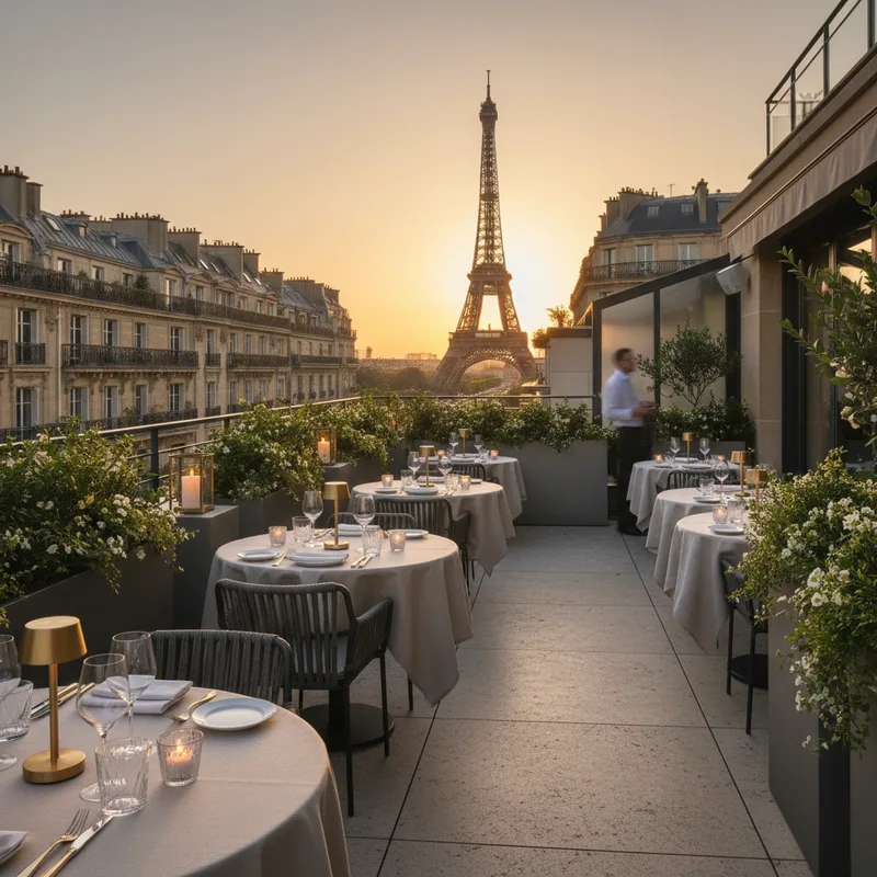Restaurant vue Tour Eiffel : les meilleures adresses à Paris